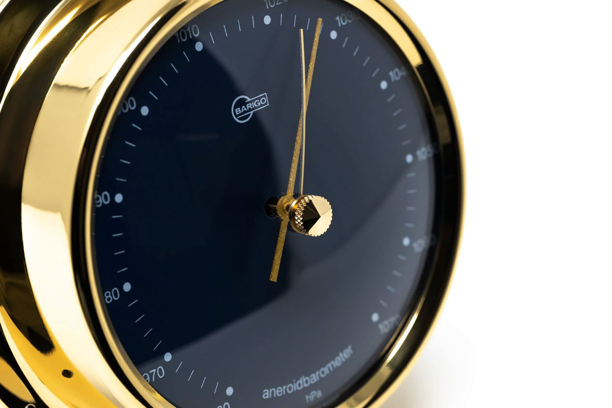 Barigo Regatta Barometer 184MSBL – Polished Brass (125 mm)