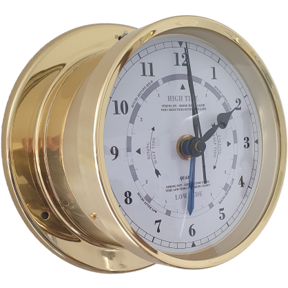 Brass Tide clock for sale